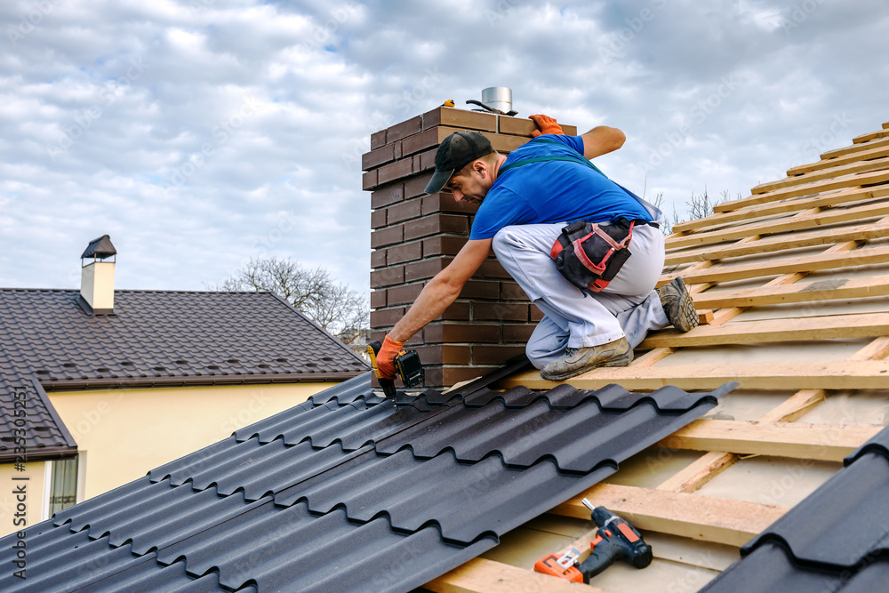 a professional master covers the roof